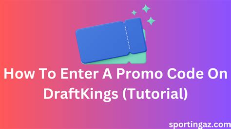 how to enter promo code on draftkings|How To Enter A Promo Code On DraftKings .